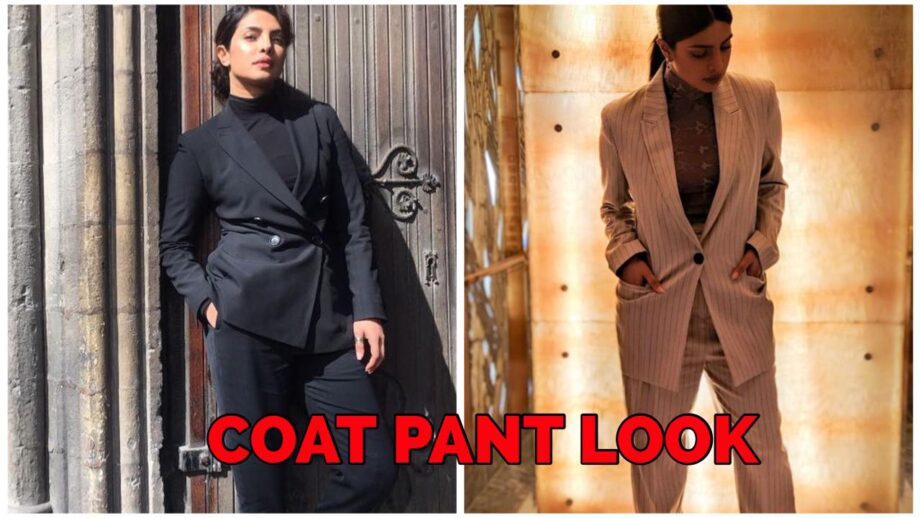 Which 3 Coat Pant Looks Of Priyanka Chopra Caught Your Eye And Heart? 345767