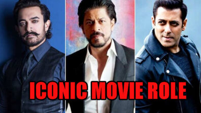 Which Movie Role Of Aamir Khan, Shah Rukh Khan, And Salman Khan Is Iconic Of All Times?