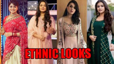 Who Aces The Ethnic Look Flawlessly? Rachita Ram, Anushka Shetty, Hansika Motwani, Keerthy Suresh