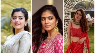 Who Aces The Ethnic Look More Flawlessly? Rashmika Mandanna, Malavika Mohanan, Hansika Motwani