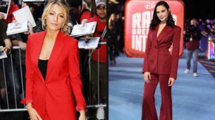 Who Looked Ravishing In Red Pant Suit: Blake Lively Vs Gal Gadot? Vote The Best