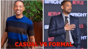 Will Smith in casual Vs in formal: which outfit looks you vote for?