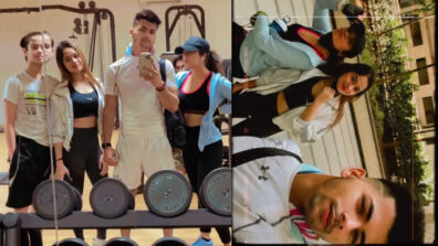 [Workout Gang] Siddharth Nigam enjoys nice workout with Jannat Zubair Rahmani & Surabhi-Samriddhi, workout mirror selfie sets social media on fire