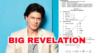 WOW Fact: Did You Know Shah Rukh Khan Once Got 5 Out Of 100 in School Maths Exam?