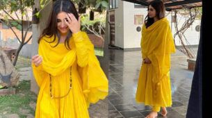 Yellow Diva: Mouni Roy looks resplendent in latest gorgeous insta post, Anita Hassanandani can’t stop praising