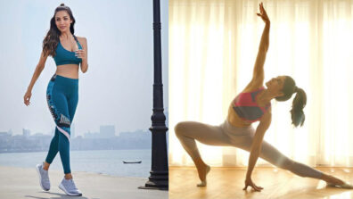 Yoga Girls: Jacqueline Fernandez & Malaika Arora give stunning fitness goals