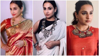 Cues From Vidya Balan To Embrace Your Ethnic Looks With Gorgeous Ornament, See Pictures Here