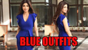 3 Looks In Blue: Which Outfit Of Shilpa Shetty Won Your Eyes? Vote Now