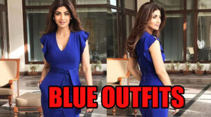 3 Looks In Blue: Which Outfit Of Shilpa Shetty Won Your Eyes? Vote Now
