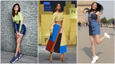 3 Looks Of Ananya Panday In Colour Block Outfits, Looks Wow