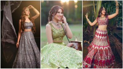 3 mesmerizing looks of beauty Mahira Sharma in lehenga