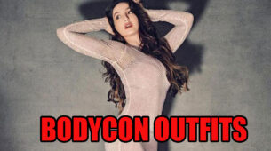 3 Smoking Looks Of Nora Fatehi In Bodycon Dresses, See Here