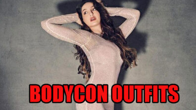 3 Smoking Looks Of Nora Fatehi In Bodycon Dresses, See Here