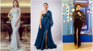 3 times Rubina Dilaik showed us how to slay in gorgeous elegant gowns