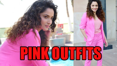 3 Times When Ankita Lokhande Looked Super Stylish In Pink Outfits