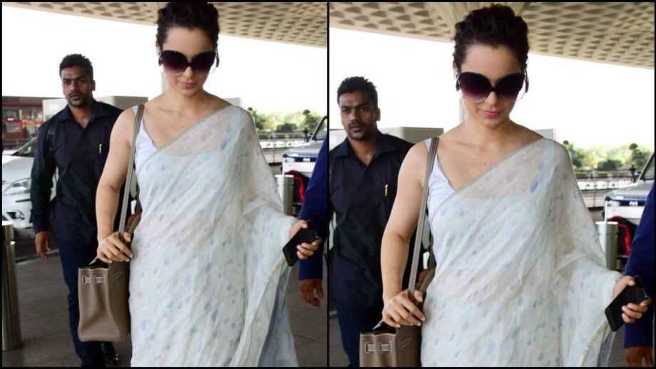 3 Times When Kangana Ranaut Looked Super Fabulous In White Saree - 1