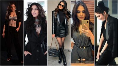 5 Black Outfits Looks Of Malavika Mohanan Are Worth Stealing