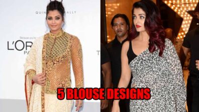 5 Blouse Designs From Aishwarya Rai’s Wardrobe That Will Give Us Some Major Inspiration