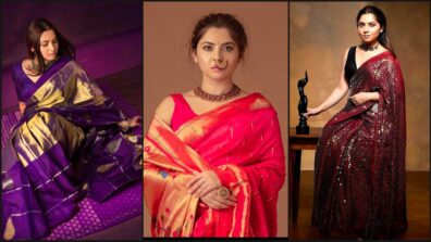 5 Times When Sonalee Kulkarni Taught Netizens How To Slay Perfectly In Saree