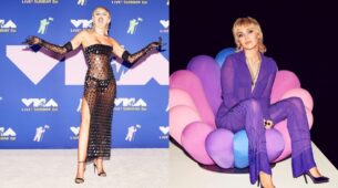 Jaw-Dropping Looks Of Style Queen Miley Cyrus In Sheer Dress