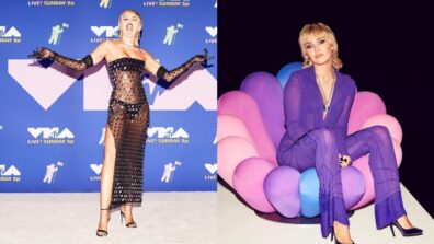 Jaw-Dropping Looks Of Style Queen Miley Cyrus In Sheer Dress