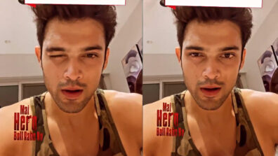 Aa Gaya Hero: Parth Samthaan works out at home, shares steamy candid video for fans