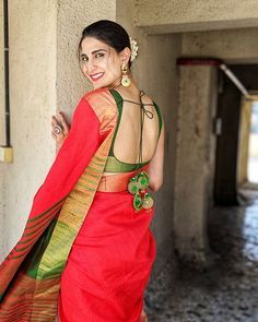 Aahana Kumra Looks Mesmerizing In Red Saree, Have A Look - 0