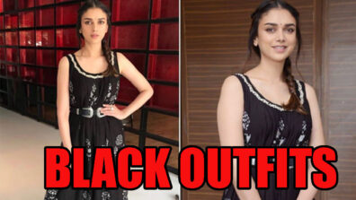 Aditi Rao Hydari Knows How To Spice Up In All Black Outfit, Here Are Her Gorgeous Looks