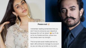 After Aamir Khan, Loveyatri actress Warina Hussain quits social media with a cryptic post
