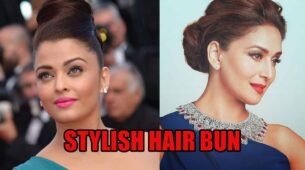 Aishwarya Rai Bachchan To Madhuri Dixit: Bollywood Actresses In Stylish Hair Bun
