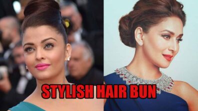 Aishwarya Rai Bachchan To Madhuri Dixit: Bollywood Actresses In Stylish Hair Bun