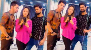 Aladdin Reunion: Ashi Singh’s super hot pout moment with Siddharth Nigam goes viral on social media