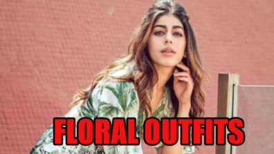 Alaya F Looks Stunning In Floral outfits