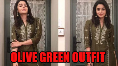 Alia Bhatt Looks Stunning In Olive Green Outfit, Would You Like To Take Inspo From Her For Your Day Out Looks?