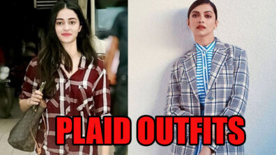 Ananya Panday To Deepika Padukone: Which Five Diva Slay In The Plaid Print Dress?