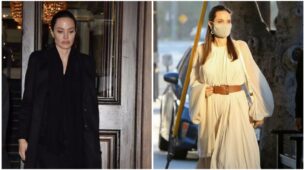 Angelina Jolie’s Monochromatic Outfits Looks Are Beautiful