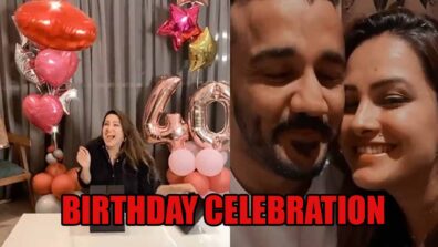 Anita Hassanandani turns 40, shares her lockdown birthday video