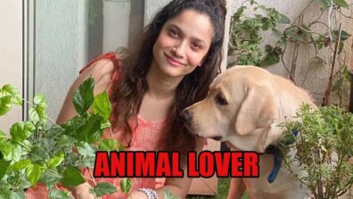 Ankita Lokhande Is Animal Lover In Real Life; See Pics