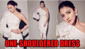 Anushka Sharma Looks Drop-Dead Gorgeous In White One-Shouldered Dress With Fringes On It, Pictures Here