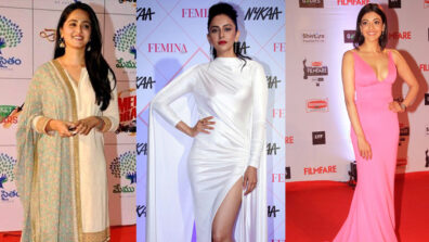 Anushka Shetty, Rakul Preet Singh, Kajal Aggarwal: Stunning red carpet looks in gowns