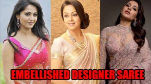 Anushka Shetty Vs Jyothika Vs Samantha Akkineni: Who Looks Hottest In Embellished Designer Saree Look?