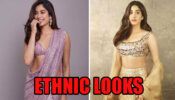 Are You Willing To Level Up Your Ethnic Looks? Steal These Pretty Elegant Looks Of Janhvi Kapoor