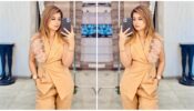 Arishfa Khan took millions of hearts by storm by her striking power look in beige pantsuit: Check out