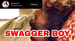 Arjun Reddy Swag: Vijay Deverakonda shares super hot messy hair look, Sonakshi Sinha reacts