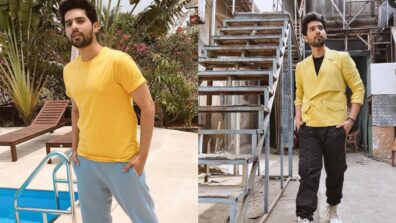 Armaan Malik says, yellow is his favorite and this is the proof