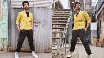 Armaan Malik’s Knockout Looks In Yellow Blazer Style Jacket With Cargo Pants, See Here