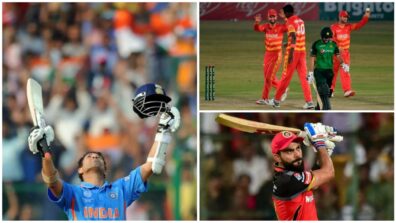 The God, Sachin Tendulkar Celebrating His Birthday To Pakistan All Out On 99 By Underdog Team Zimbabwe To Virat Kohli’s 6000 Runs: Take A Look At Some Of The Best Cricketing Highlights Of The Week