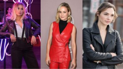 Ashley Benson Vs Brie Larson Vs Gal Gadot: Which Hottie Slew the Leather Outfits Better?