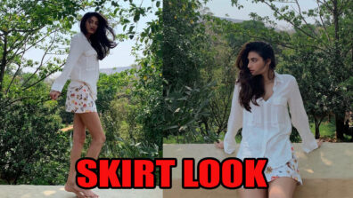 Athiya Shetty Gives Summer Muse In Her White Shirt With Floral Mini Skirt