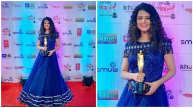 Palak Muchhal shines in a blue gown, see pictures here